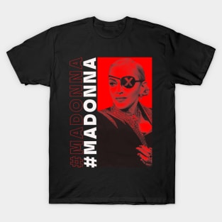 MADONNA RED SPACE T-Shirt